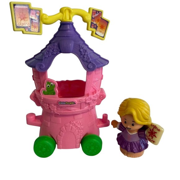 EUC Fisher Price Little People Disney Princess Train Car Parade  8 Pack Set - Picture 4 of 9